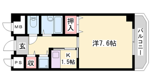 西明石駅 徒歩9分 4階の物件間取画像